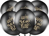 thumbnail of 6 Luftballons Silvester schwarz