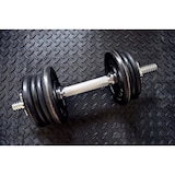 thumbnail of Pack de 10 Telhas PVC Preto Clip-On 50x50 cm Antiderrapantes - Pavimento de Garagem, Oficina INTEC