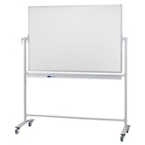 thumbnail of FRANKEN Mobiles Whiteboard 200 x 100 cm, doppelseitig, lackiert, magnetisch, beschreibbar, trocken abwischbar, Whiteboard mit Ständer und Rollen