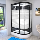 thumbnail of AcquaVapore Duschkabine Komplettdusche Dusche D30-73M1R 80x120 cm  OHNE 2K Scheiben Versiegelung