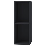 thumbnail of Mendas Regal 2 Fächer schwarz.