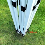 thumbnail of Marktzelt 3x3m - mit 3 Wänden - Orange