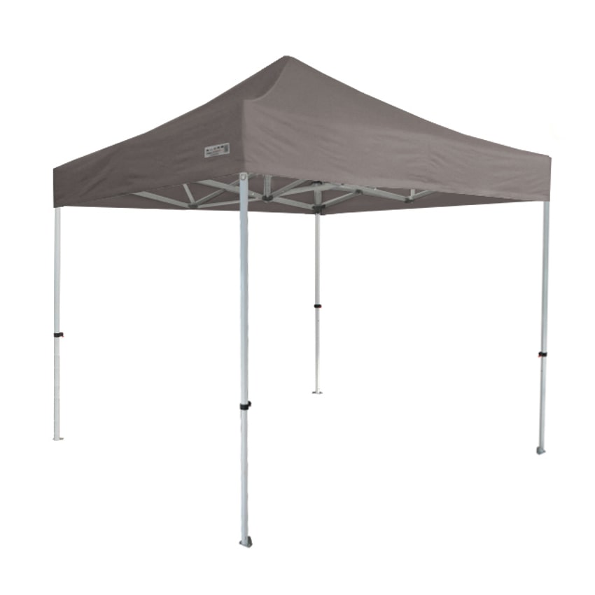 Tente pliante 3x3m - acier 45mm/polyester 380g Norme M2 - taupe - FRANCE-BARNUMS