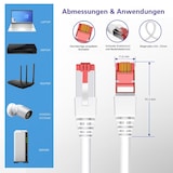 thumbnail of Helos Patchkabel S/FTP Cat 6a rot 10,0m