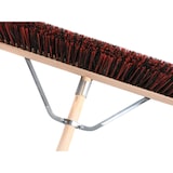 thumbnail of BawiTec Profi Kehrbesen Set 100cm mit Holzstiel 160cm Arenga Mix Borsten Besen Kehrgarnitur