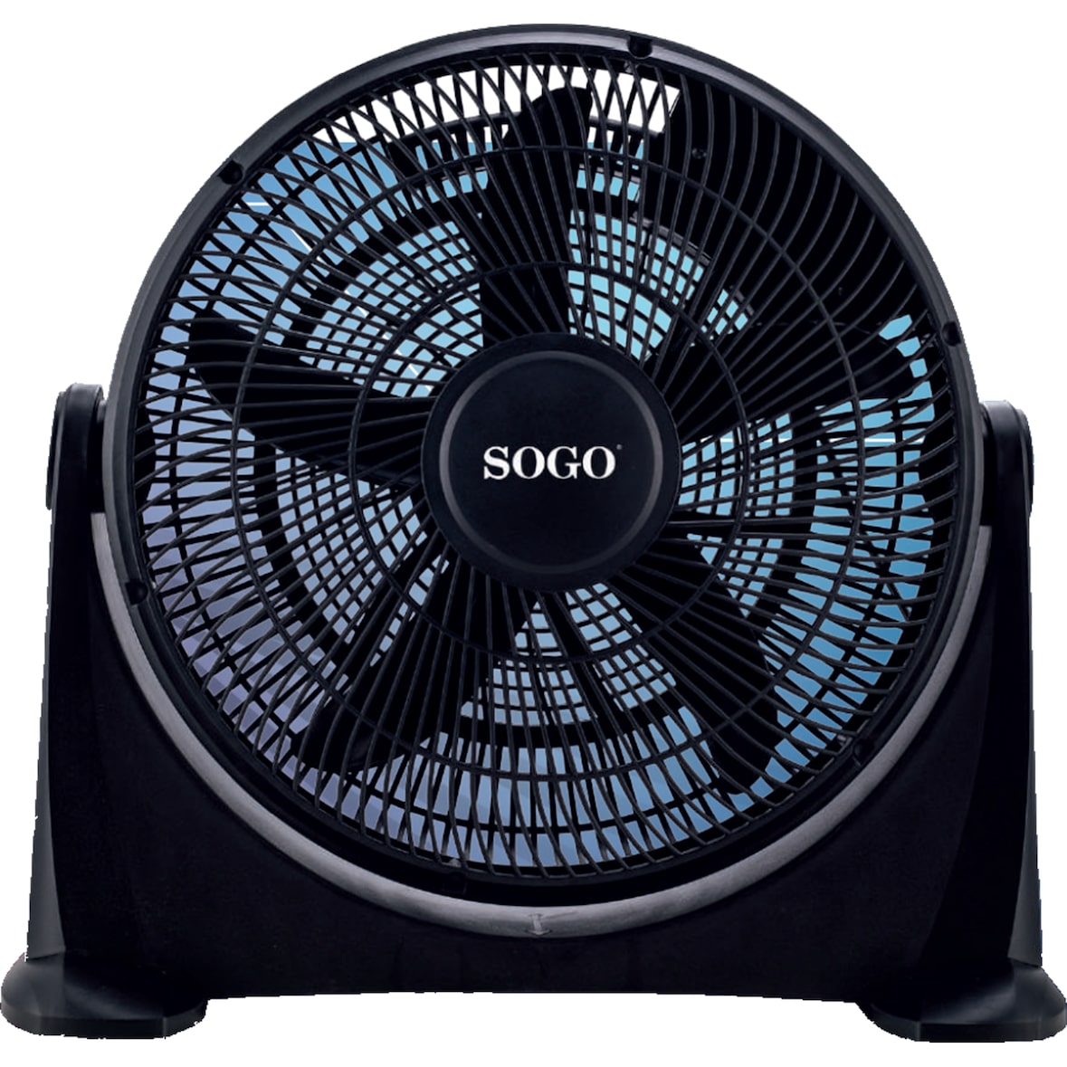 Ventilador suelo semi industrial sogo - 20" 40cm - 100w
