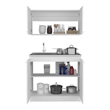thumbnail of Set de Cocina Zurich, con Mueble Inferior y Superior Blanco