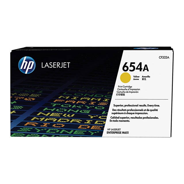 Laser/Kopierer HEWLETT PACKARD CF332A HP CLJ M651 CARTRIDGE YELLOW ST