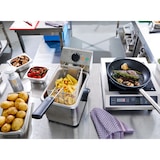 thumbnail of METRO Professional Friggitrice GDF3004, acciaio inox, 26.4 x 37.8 x 31.3 cm, 4 L, 2500 W, con zona fredda, argento