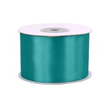 thumbnail of 50mm Satinband 25m Schleifenband Geschenkband Dekoband Breites Stoffband Petrol
