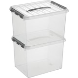 thumbnail of helit Aufbewahrungsbox 22L - transparent