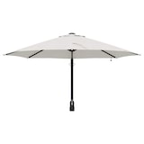 thumbnail of Helloshop26 - Moderner neigbarer Gartenschirm 248 x 248 x 148 cm funktional gemütliche Atmosphäre sandfarbenes Polyester 02_0058642