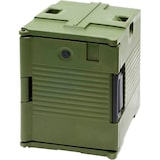 thumbnail of Stalgast Thermobox für 6x GN 1/1, (65 mm), Isolierung aus Polyurethanschaum, Khaki, 86 L, Frontlader