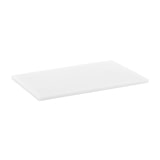 thumbnail of Witte snijplank van polyethyleen, 60x40 cm, hoogte 2,5 cm (zonder deur).