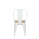 thumbnail of Stoel VANTAGGIO COMFORT W metallic wit / zitting van echt hout hjh OFFICE