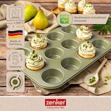 thumbnail of Moule à muffins 12 empreintes 38 x 26 cm Zenker Green Vision