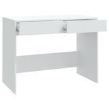 thumbnail of Bureau Blanc 101x50x76,5 cm Aggloméré Modèle Lofty Minimal