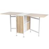 thumbnail of HOMCOM Tavolo Pieghevole Multiuso con 2 Ribalte e 4 Scompartimenti