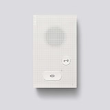 thumbnail of Siedle AIB 150-01 - Verkabelt - Weiß - Wand - 79 mm - 23 mm - 133 mm