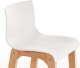thumbnail of DELUKE® Barhocker 2er Set DELHI - Weiß, Holz | Barhocker mit Lehne Barstuhl Tresenhocker Tresenstuhl Kneipenhocker Kneipenstuhl