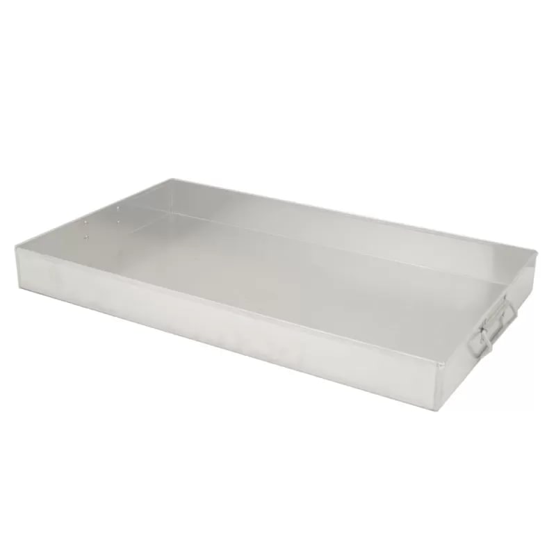 Giemme Spoleto – Backblech aus 1,2 mm starkem lebensmittelechtem Aluminium mit Griffen – 37x62 cm, 6 cm Rand