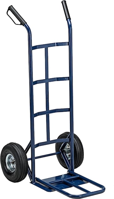 Garden Friend Carrello trasporto grandi volumi, Ruote pneumatiche, Portata massima 250 kg Blu