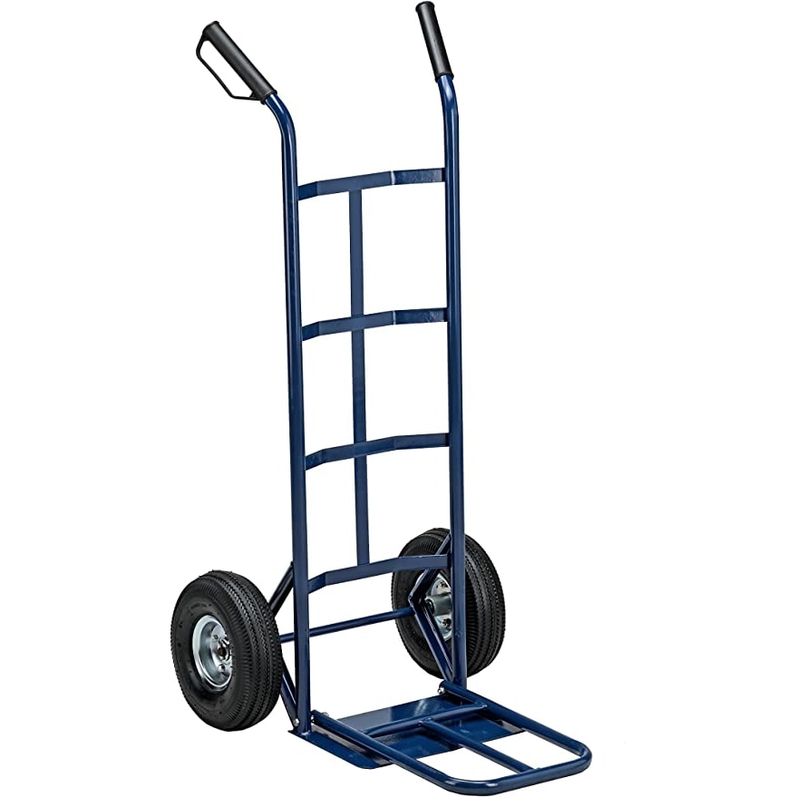 Garden Friend Carrello trasporto grandi volumi, Ruote pneumatiche, Portata massima 250 kg Blu