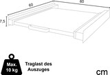 thumbnail of Zwischenbausatz Rahmen mit Ausziehlade für WM und Trockner