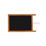 thumbnail of METRO PROFESSIONAL Panneau de trottoir, bois de pin/métal, 55 x 56 x 82 cm, teck