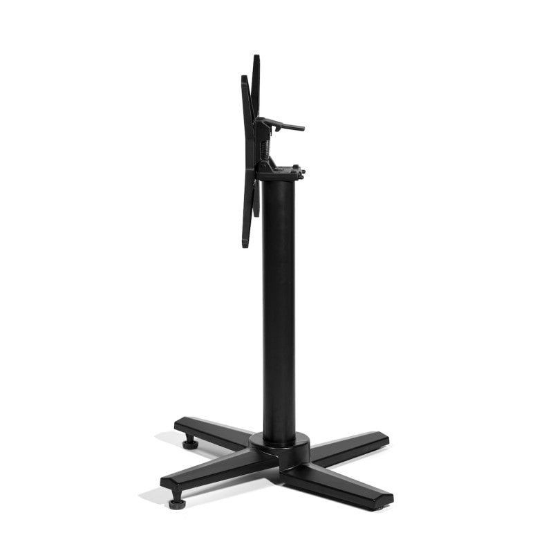 Base de mesa plegable STACK - 4 patas - Negro