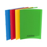 thumbnail of Lot de 20 Cahier Classique PP piqué 24x32, 48p./24 feuilles 90g/m², Séyès, coloris assortis (4)