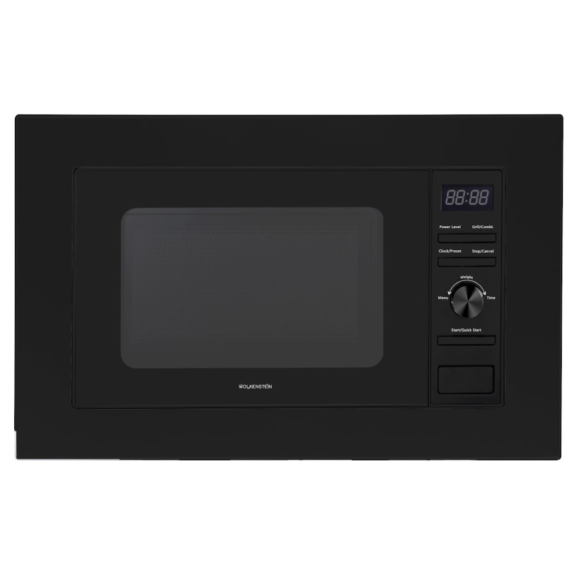 Wolkenstein Einbaumikrowelle WMW800-20GB EB - schwarz 800W Grill 900W