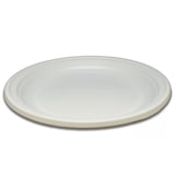 thumbnail of Plato llano de plástico PS reutilizable de 22 cm.. Modelo: PLL902