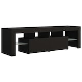 thumbnail of vidaXL TV-Schrank mit LED-Beleuchtung Schwarz 140x36,5x40 cm