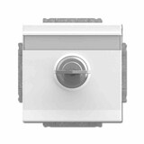 thumbnail of Steckdose, 1f, studioweiß, glänzend, Unterputz, mit erhöhtem Berührungsschutz, horizontal/vertikal, mit Klappdeckel, IP20