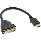 thumbnail of InLine® 17670I HDMI-DVI Adapterkabel, HDMI Stecker auf DVI Buchse, 0,2m