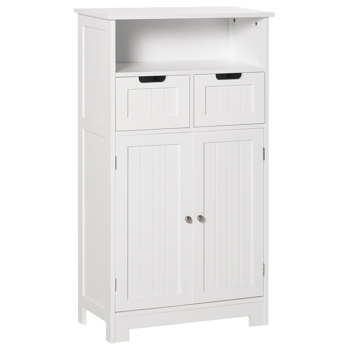 Kleanklin Armário Casa de Banho com 2 Gavetas 60x30x108,8cm Branco