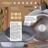 thumbnail of San Ignacio - Cassel - Batería de Cocina 14/14/16/18/20/24cm Acero Inox con Juego de Sartenes 20/24/28cm en Aluminio Forjado Apto para Inducción