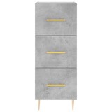 thumbnail of vidaXL Sideboard Betongrau 34,5x34x90 cm Holzwerkstoff