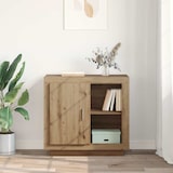 thumbnail of vidaXL Sideboard Artisan-Eiche 40 x 80 x 75 cm Holzwerkstoff