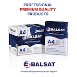 thumbnail of BALSAT | Paquete Folios DIN A4 500 hojas/paquete 80 g/m² | Blanco vivo|50 paquetes (10 cajas)