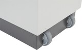 thumbnail of PROREGAL Feuersicherer Wertstoffsammler Connector Bin mit Hebedeckel | 55 Liter, HxBxT 81,6x30,3x45,2cm | Aluminium | Anthrazit / Grau