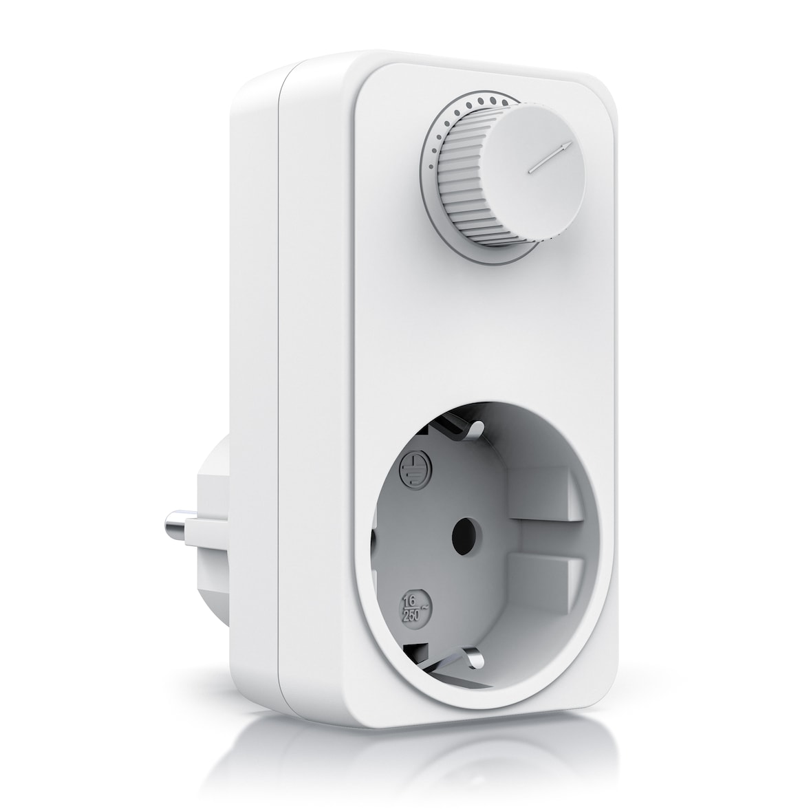 BEARWARE Steckdosendimmer mit Drehregler - von 20 bis 400 Watt - Universal Dimmer für die Steckdose - nur für Glühlampen - Helligkeitsregler