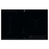thumbnail of electrolux cil83443  piano cottura induzione 80 cm 4 fuochi bridge  nero 4,6 kw 78x52 nero