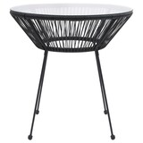 thumbnail of Helloshop26 - Juego de comedor de jardín exterior negro de 5 piezas 02_0013894