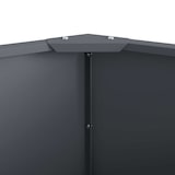 thumbnail of vidaXL Pflanzkübel Anthrazit 120 x 120 x 35 cm Stahl