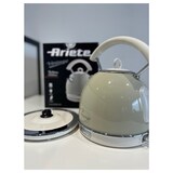 thumbnail of Bouilloire électrique 1,7l Acier Beige Vintage Reconditionné Usage Non Intensif Ariete