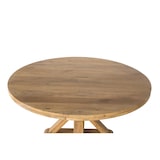 thumbnail of Mesa de comedor redonda 150cm diámetro de madera de mango
