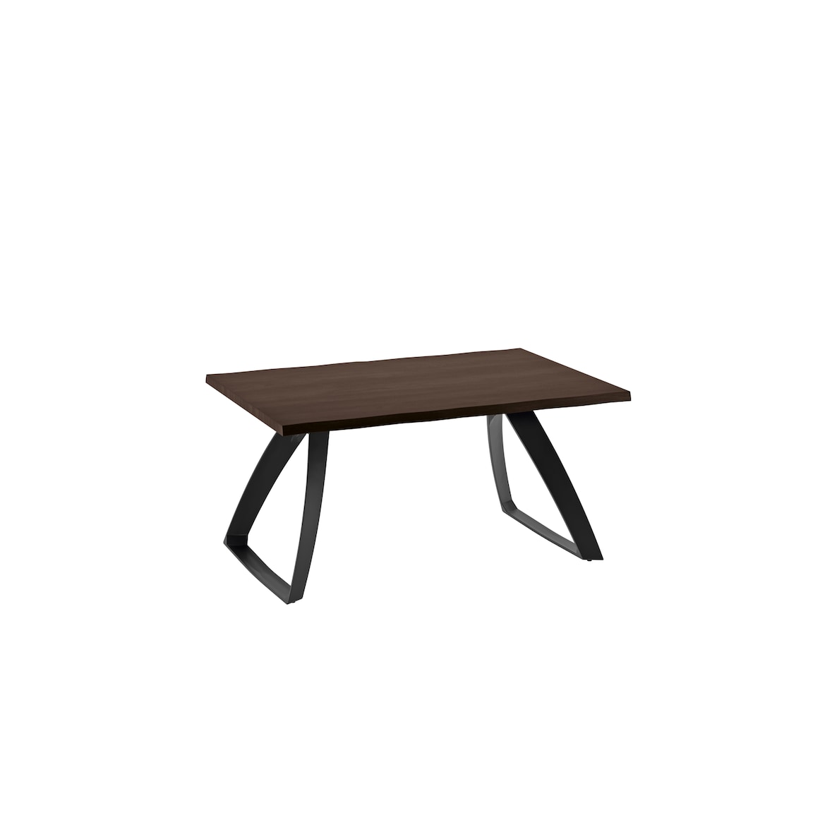 Bridge - Vaste tafel (160 x 90 cm) in zwart eikenfineer