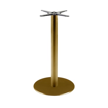 Restootab - Piétement modèle Rome doré métal